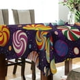 thumbnail image 5 of Yayeee Tablecloths 60" x 120" Rectangle Wrinkle Resistant Party Table Cover, Galactic Candy, 5 of 8