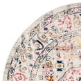 thumbnail image 6 of SAFAVIEH Madison Trenton Vintage Traditional Area Rug, Grey/Blue, 5' x 5' Round, 6 of 8