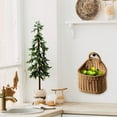 thumbnail image 4 of Home Textile Storage Hanging Woven Wall Storage Shelf for Organizing Home and Functional Decorative Wall Hanging Handheld Design Lightweight and Versatile, 4 of 6