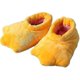 thumbnail image 1 of Duck Feet Slippers, Halloween Women Duck Slippers Winter, Cosplay Monster Paw Plush Slippers one size fits all Yellow, 1 of 5