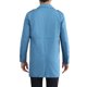 thumbnail image 3 of Abrigo Trench Chic Inspire para hombres, con solapa de muesca, doble botonadura, cortavientos, largo, abrigo M azul, 3 of 5