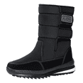 thumbnail image 2 of EKVAHL Women's Orthopedic Snow Boots, Waterproof Mid‑Calf Lined Cold Weather Outdoor Boots, Non‑Slip Trekking Winter Casual Boots Black, 2 of 6