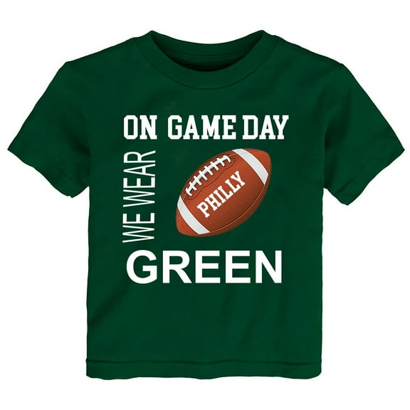 Future Tailgater On Game Day Infant Toddler Youth T-Shirt for Philadelphia Fans - Green