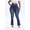 Dark Blue-926, variant on Gocolloa Plus Size Jeans Bootcut Stretchy for Women High Waisted Modern Curvy Flare Trouser Jean Dark Blue 18W