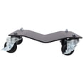 thumbnail image 3 of 2PACK 2500lbs Capacity Professional Steel Vehicle Dollies,Heavy Duty Wheel Dolly,Car Dolly,Steel Tire Skates with Brakes,Black, 3 of 9
