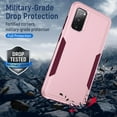 thumbnail image 3 of for Samsung Galaxy S20 FE 5G Case,Galaxy S20 FE 5G Case with Screen Protector [ Grade Drop Tested] Heavy-Duty Tough Rugged Shockproof Protective Case for Samung S20 FE 6.5", Pink, 3 of 11