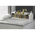 thumbnail image 3 of Kingston Brass KS2972PKL Duchess Widespread Bathroom Faucet with Brass Pop-Up, Polished Brass, 3 of 8