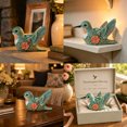 thumbnail image 2 of Resin Candlestick Hummingbird Votive Holders Decorative Tealight Holder for Wedding,Parties,Centerpieces, 2 of 9