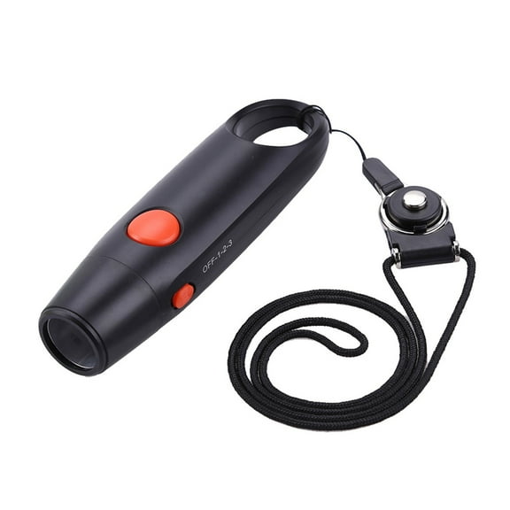 Electronic Whistle for Sports Training and Referee Black 4 Pack