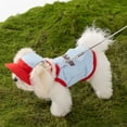 thumbnail image 3 of Summer Pet Tank Top and Sun Hat Set with Rope Loop UPF50+ for Dogs and Cats, 3 of 5