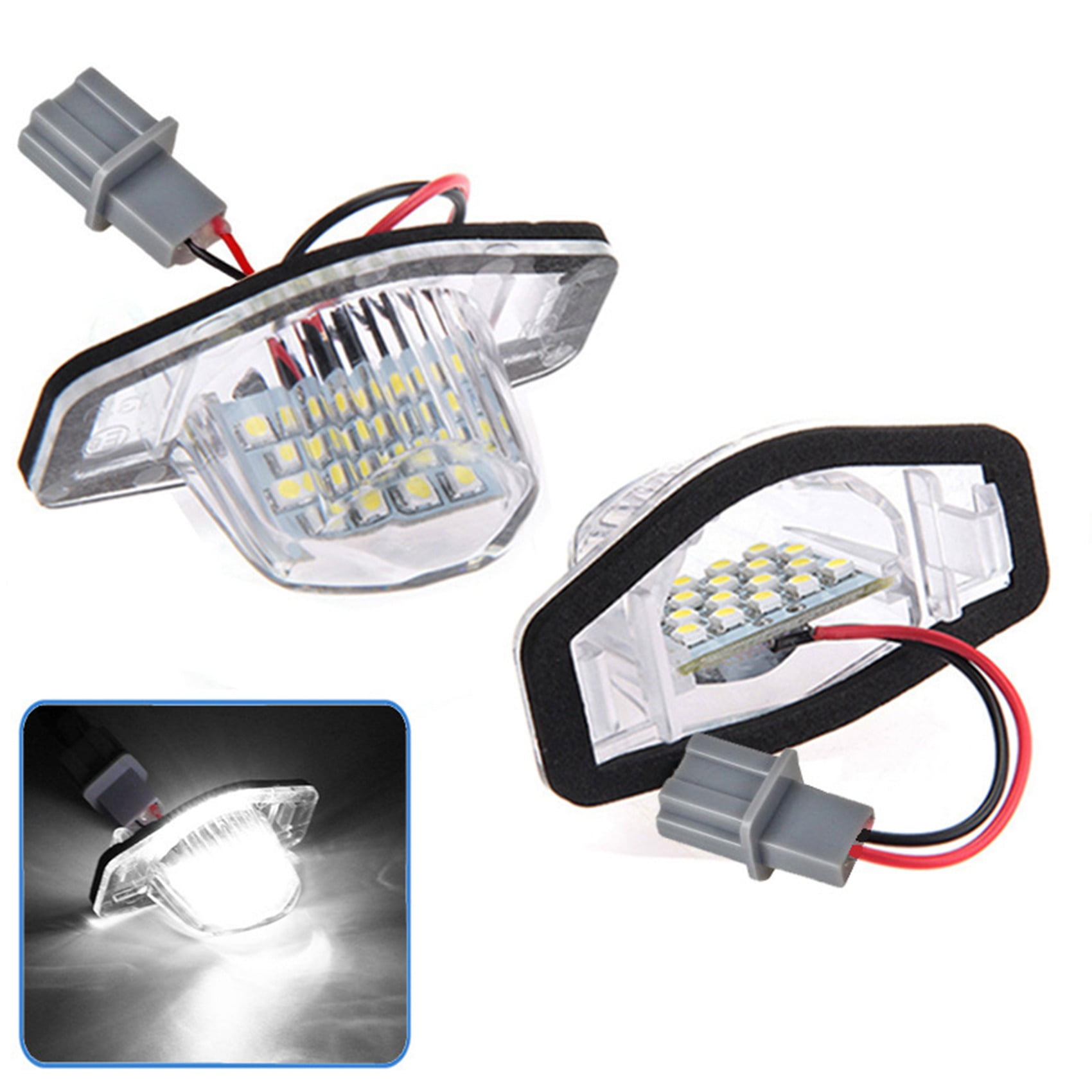 10X Error Free LED License Plate Light Lamp for Fit Jazz