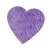 Beistle Pack of 72 Embossed Purple Foil Heart Cutout Valentine Decorations 4"