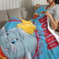 thumbnail image 3 of Dumbo anti-pilling, suave, ligera, esponjosa y acogedora de lujo para hogar y cocina – Perfecta para niños y adultos,120X150cm, 3 of 6