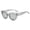 J, variant on ibiyuan Womens Polarized Sunglasses Women Heart Shaped Sunglasses Bride Wedding Sunglasses Fashion Cat Eye Retro Sun Shades