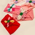 thumbnail image 3 of Yoyauz Baby Flower Headband, Nylon Baby Girl Headband Soft Headband Baby Girl Accessory for Newborn Toddlers, 3 of 4