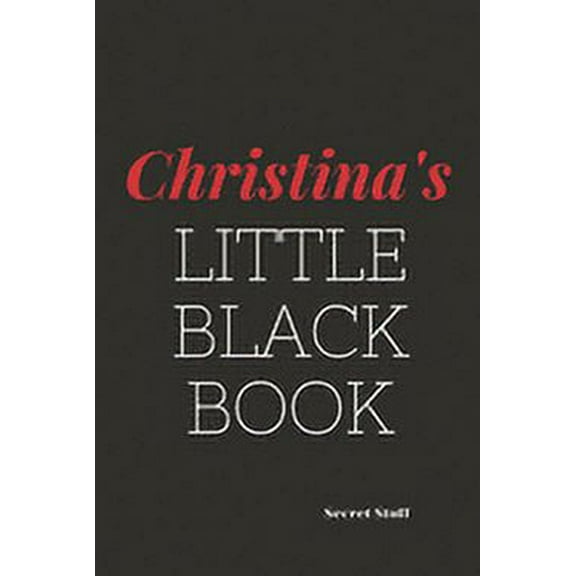 Little Black Book. Christina's Little Black Book.: Christina's Little Black Book., Book 5, (Paperback)