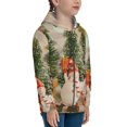thumbnail image 5 of Naloa Holiday Christmas Stars Teenage Zipper Hoodie, Long Sleeve Zip Up Hoodies Casual Jackets Tops for 7-12 Years-Small, 5 of 6