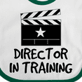 thumbnail image 4 of Inktastic Director in Training Boys or Girls Baby Bib, 4 of 4
