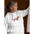 thumbnail image 2 of Dachshund Dog Design Hoodie Women -Image by Shutterstock, Female Medium, 2 of 4