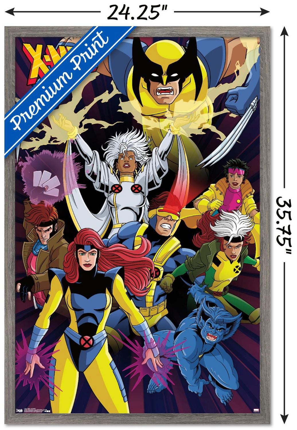 Marvel Comics - The X-Men - Awesome Wall Poster, 22.375" x 34"