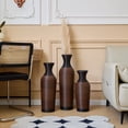 thumbnail image 2 of Handmade Rattan Floor Vase (Set Of 3), Tall Vase, Two-Tone Finish, Flower Decorative Vase, 2 of 7