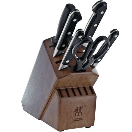 ZWILLING Pro 7-pc Knife Block Set (Best Kitchen Knife Set Reviews)