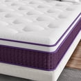 thumbnail image 3 of REGOSS 10 Inch Hybrid King Mattress, Adult, Plush Foam Mattress and Individually Pocketed Coils, Medium Firm, CertiPUR-US, 3 of 7