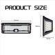 thumbnail image 4 of 2X Luces Solares para Exteriores, Luz Exterior con Sensor de Movimiento 4000LM 202 LED, Luces Exteriores Solares Impermeables IP65 con 4 Gran Angular, 4 of 5