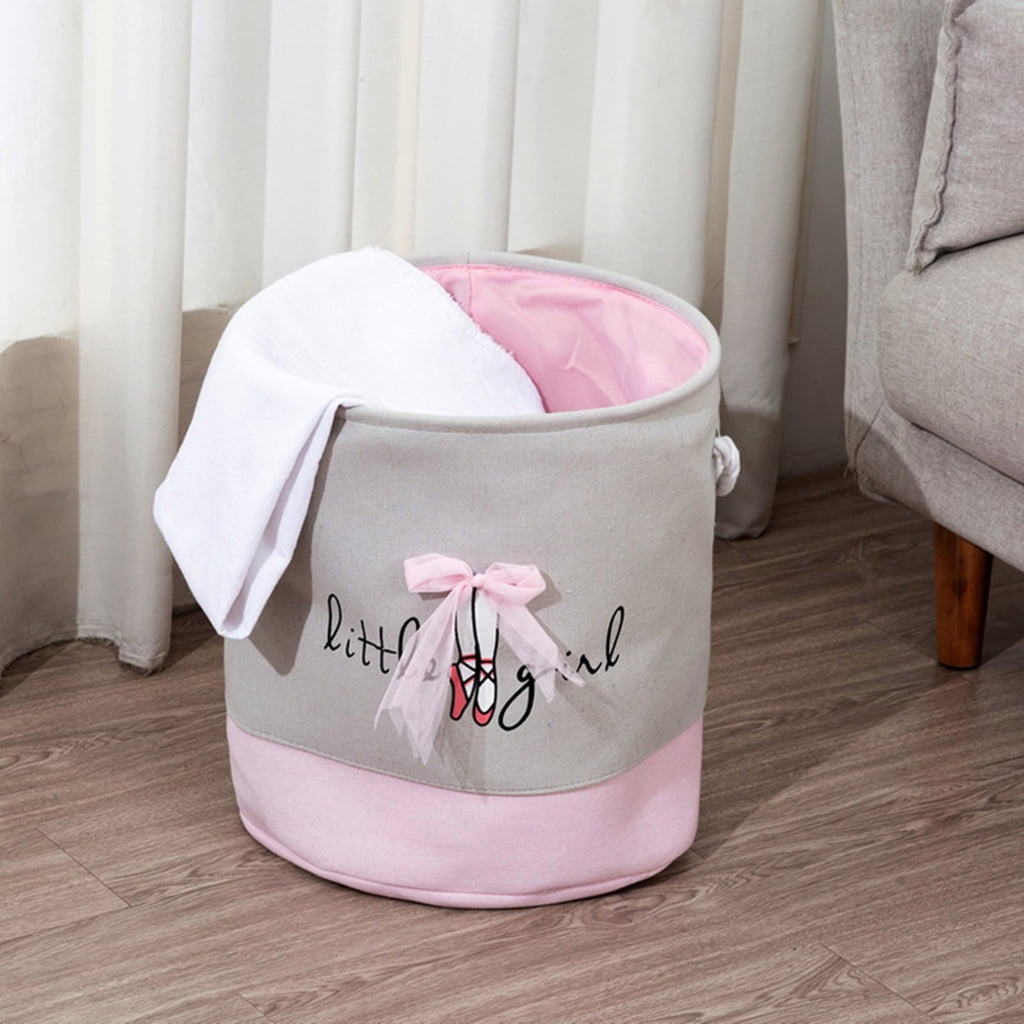 Laundry Hamper Foldable Clothing Storage Basket with Handle Household Large Capacity Dirty Clothes Organiser