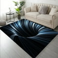thumbnail image 2 of Optical Illusion Rug for Bedroom,3'x5' Non-Slip 3D Rug with Colorful Vortex Area Rug for Living Room Game Room Home Decor, 2 of 9