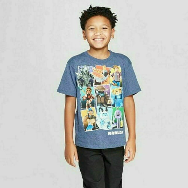 Roblox Roblox T Shirt For Boys In Navy Heather Size Xl Walmart Com Walmart Com - cool roblox t shirts for boys