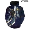 thumbnail image 3 of 2021 Nueva Sudadera Casual con Estampado 3D de Astronauta para Hombres Mujeres Niños Ropa de Calle Sudaderas con Capucha de Moda para Niños Niñas Sudaderas para Niños Abrigo Fresco, 3 of 5