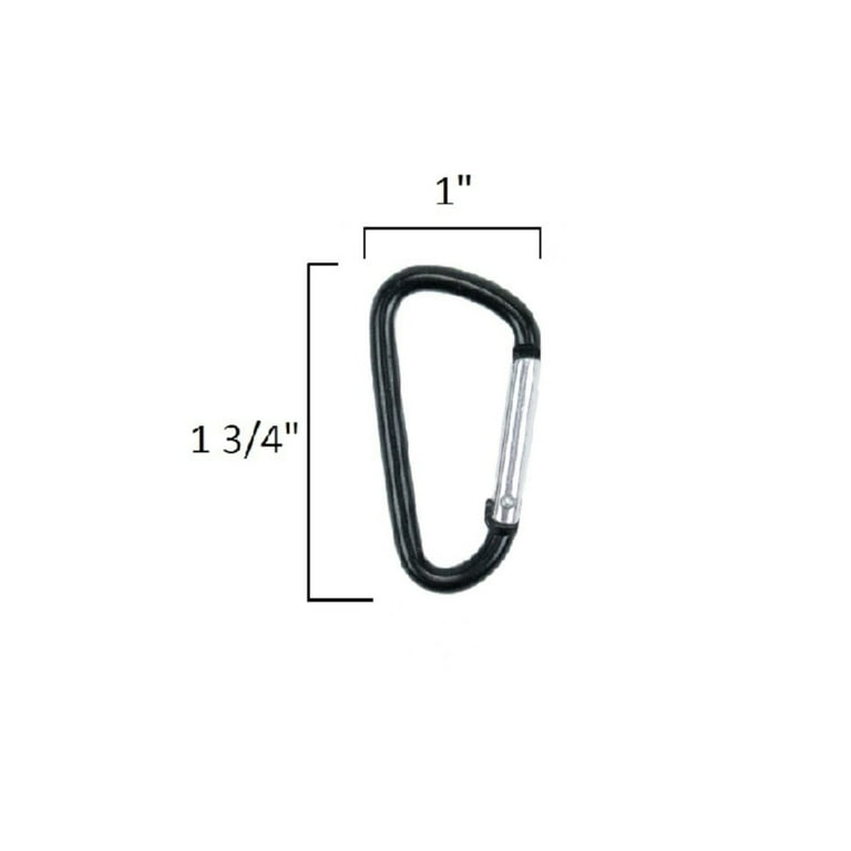 Paracord Planet 40 mm Durable Aluminum Mini Carabiner Clip Keychain with a Spring Loaded Gate - Available in Assorted Colors & Pack Sizes - Hiking, Paracord Planet 40 mm Durable Aluminum Mini Carabiner Clip Keychain with a Spring Loaded Gate - Available in Assorted Colors & Pack Sizes - Hiking,