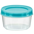 thumbnail image 5 of DecorRack Small Plastic Storage Jars with Screw on Lids, 7 oz Round Containers (8 Count), 5 of 8