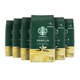 thumbnail image 3 of Starbucks Ground Coffee, SCH4&nbsp;Vanilla Flavored Coffee, Naturally Flavored, 100% Arabica, 6 bags (11 oz each), 3 of 3