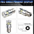 thumbnail image 2 of Bombillas LED Plug and Play para coches, alto brillo 1156 P21w Ba15s 1141 7506, fácil instalación, bombillas LED para coche para luces traseras, luces de circulación diurna y luces de freno (paquete, 2 of 5
