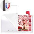 thumbnail image 3 of Valentine''s Day Love Heart Tree and Red Truck Decoration Mailbox Cover with Magnetic Strip Holiday Mailbox Wraps Post Letter Box Cover Standard Size 21" X 18" for Garden Outdoor Yard Decor, 3 of 6