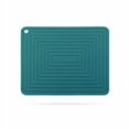 thumbnail image 1 of Shengyu Table Mat Heat Resistant Silicone Wave Kitchen Pot Placemat Holder Reusable Hanging Cushion Bowl Cup Dining Room Desktop Pad Green, 1 of 1