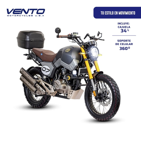 Motocicleta Vento Screamer 300 Gris 2027