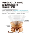 thumbnail image 4 of Cafetera Individual Chemex Redlemon Grande 800 ml Café Molido Filtro Acero, 4 of 7