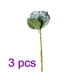 thumbnail image 1 of Flor artificial decorativa de un solo tallo tela de seda flor falsa hogar oficina boda fiesta Decoración floral, azul 3 Piezas Eigraketly  HA6562-05B×3, 1 of 6