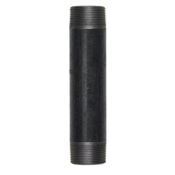 Ace Trading - Nipple 582-045AH 0.37 x 4.5 in. Standard Black Nipple - pack of 5