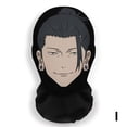 thumbnail image 2 of Pasamontañas de malla con máscara facial completa de anime, este casco de dibujos animados no bloqueará tu visión y se puede lavar., 2 of 2