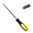 thumbnail image 4 of 1Pc 6Inch Steel File Metal Craft Carving Medium-Toothed Woodworking File Flat Triangle Round Square Half-Round Wood Rasp File Square Smile Home, 4 of 5