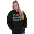 thumbnail image 3 of PACMAN Video Arcade Game Ghost Chase Hoodie Sweatshirt Women Men Brisco Brands S, 3 of 6