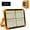 Orange 2, variant on Solar Portable Camping Light with Stand, 100W 12000mAh Rechargeable Light with 4 Modes, LED Cordless Flood Lights for Work, Power Failure, Repair