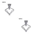 thumbnail image 1 of Riwesomey Kit de anclaje para paneles de yeso de expansión de 100 Uds. Con tornillos, pared autoperforante para el hogar, perforada especial para placa de Type3 NO3 Riwesomey  CBP437068, 1 of 6
