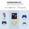 thumbnail image 7 of Liquipel Powertek Velvet USB C to USB C Fast Charger Cable, 6ft for Galaxy, Note, Tab, MacBook - Blue, 7 of 7