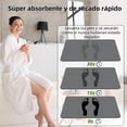 thumbnail image 4 of Tapete de Piedra para el baño Secado rápido, Alfombra de Piedra para baño Tierra diatomeas, Tapete súper Absorbente, Antideslizante y fácil de Limpiar, 4 of 4