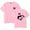 Pink, variant on Nidal Wonder Go Go Go T-shirt Crewneck Short Sleeve Tee Women Men Summer Tops